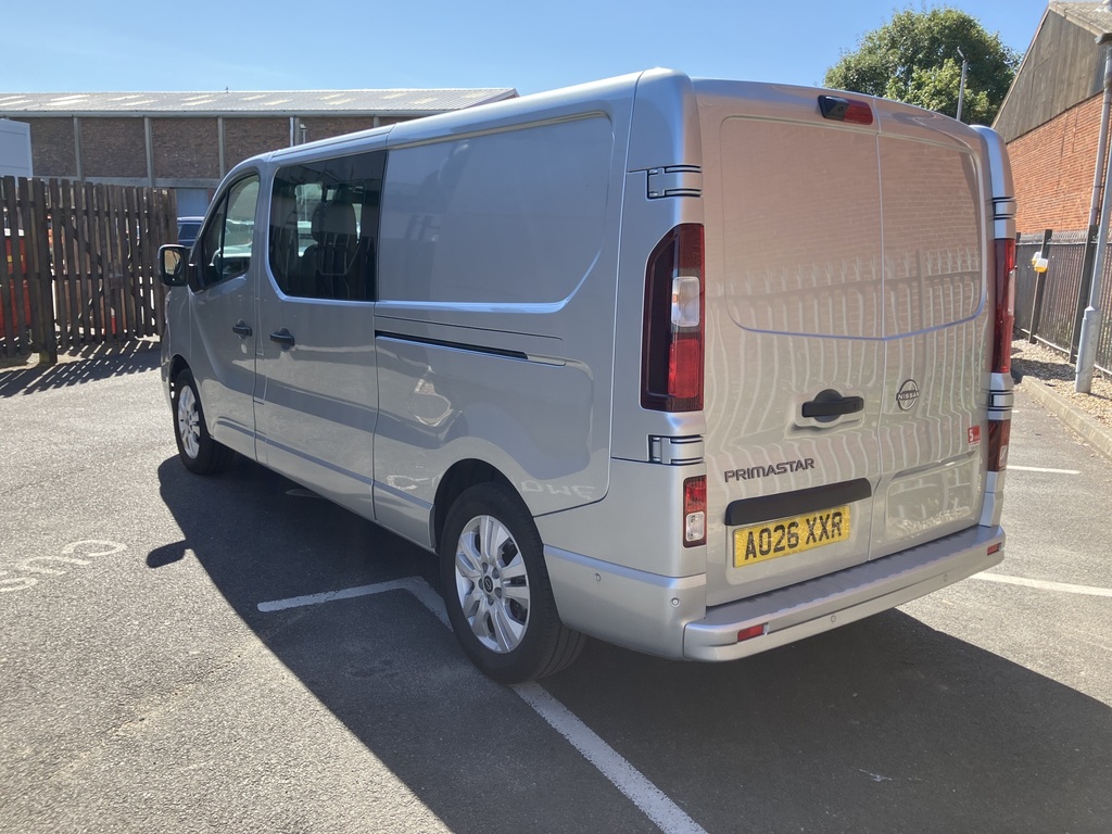 Nissan Primastar 2.0 Dci 150Ps H1 Tekna Crew Van Grey #4