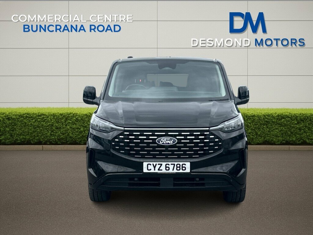 Ford Tourneo Custom Ltd 2.0L 136Ps 320 Swb 6 Speed Bus M1 Ltf 2 CYZ6786 Black #3