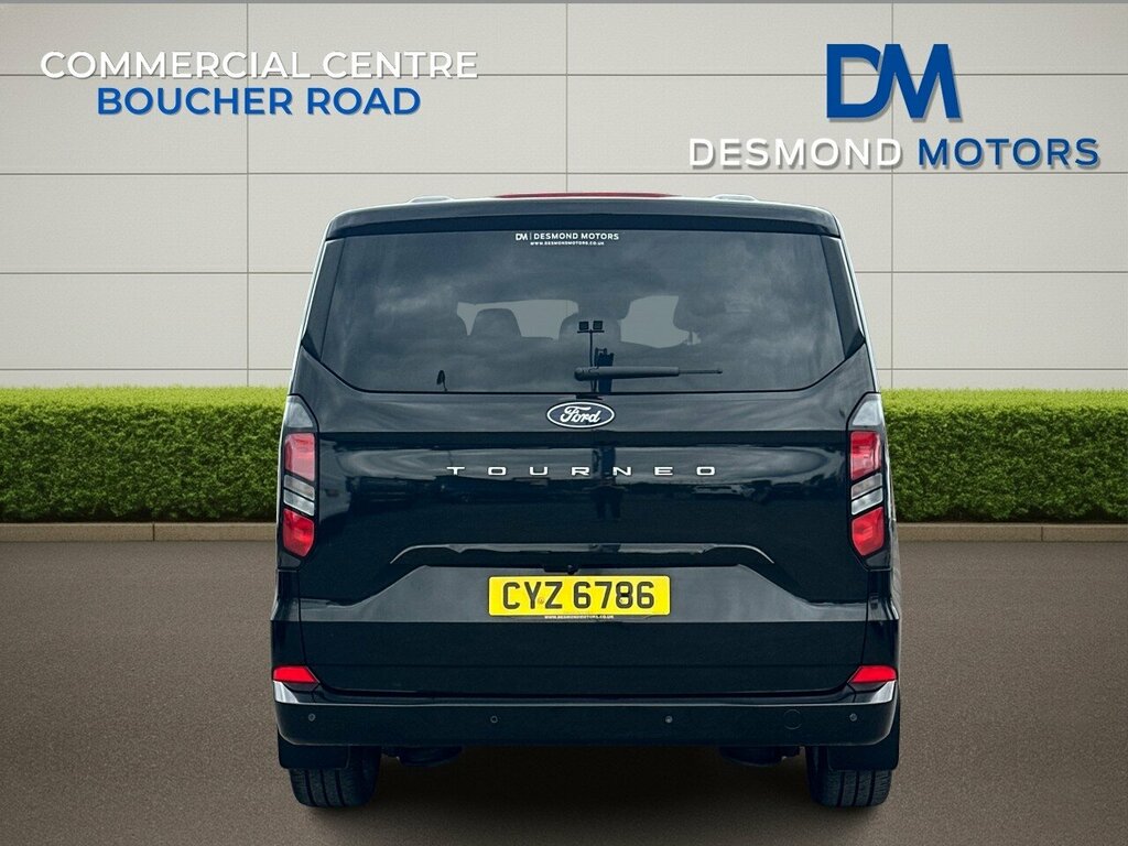 Ford Tourneo Custom Ltd 2.0L 136Ps 320 Swb 6 Speed Bus M1 Ltf 2 CYZ6786 Black #5
