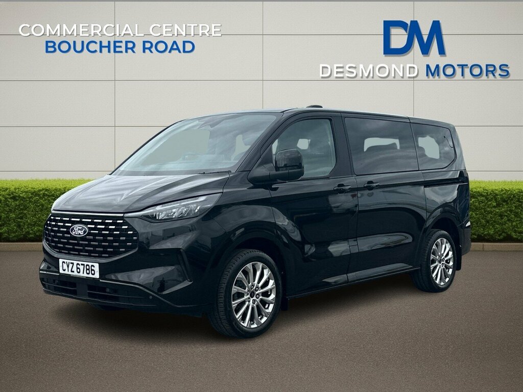 Ford Tourneo Custom Ltd 2.0L 136Ps 320 Swb 6 Speed Bus M1 Ltf 2 CYZ6786 Black #6
