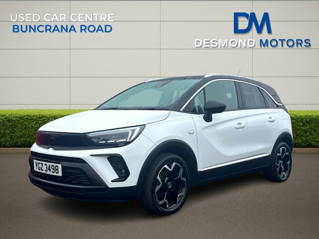 Vauxhall Crossland Ultimate Turbo D White