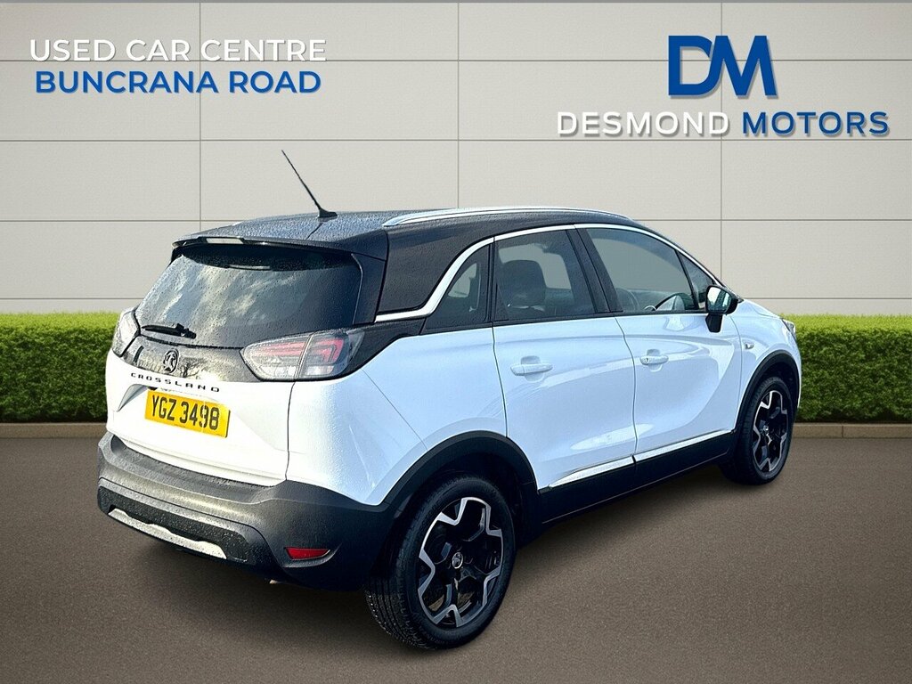 Vauxhall Crossland Ultimate Turbo D White #3