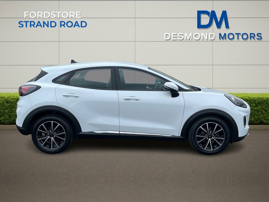Ford Puma Titanium 1.0T Ecoboost 125Ps Mhev 6 Speed M DMZ3515 White #2