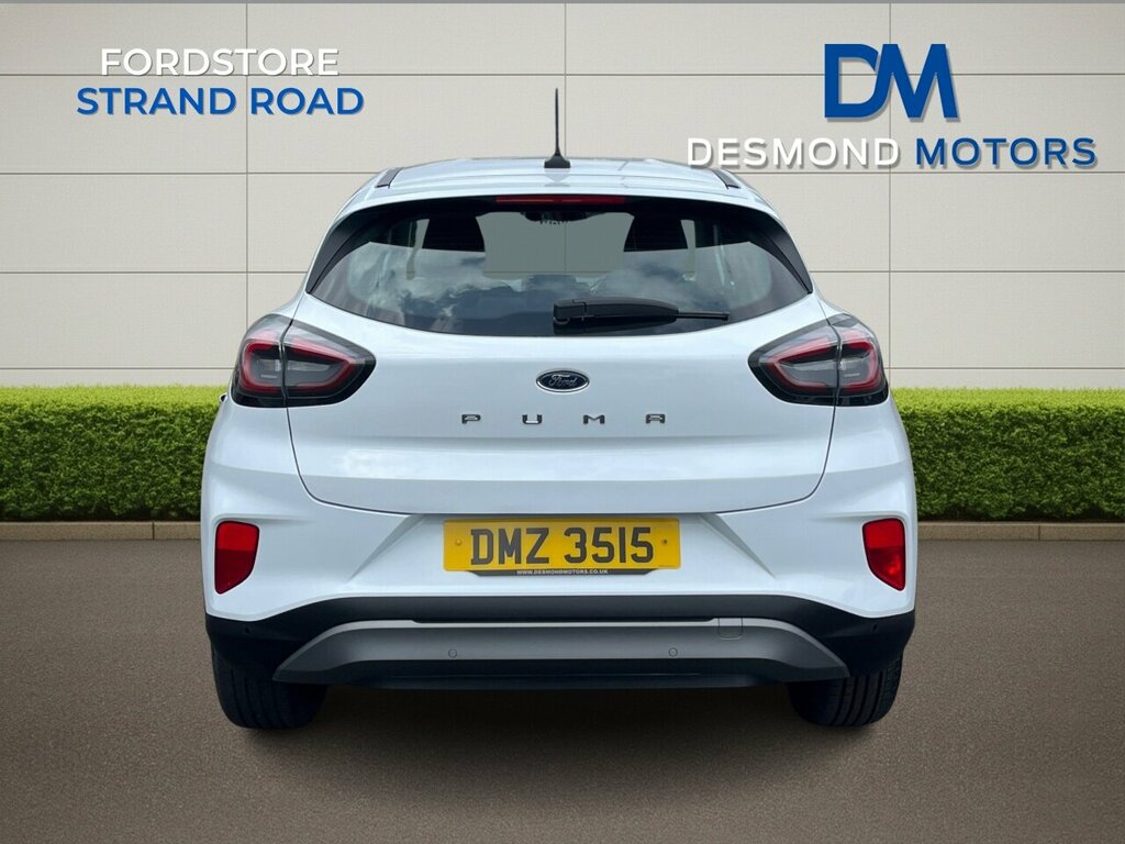 Ford Puma Titanium 1.0T Ecoboost 125Ps Mhev 6 Speed M DMZ3515 White #5