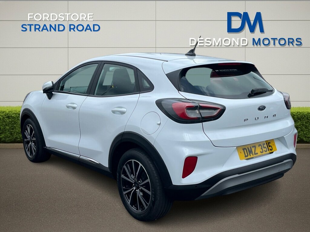 Ford Puma Titanium 1.0T Ecoboost 125Ps Mhev 6 Speed M DMZ3515 White