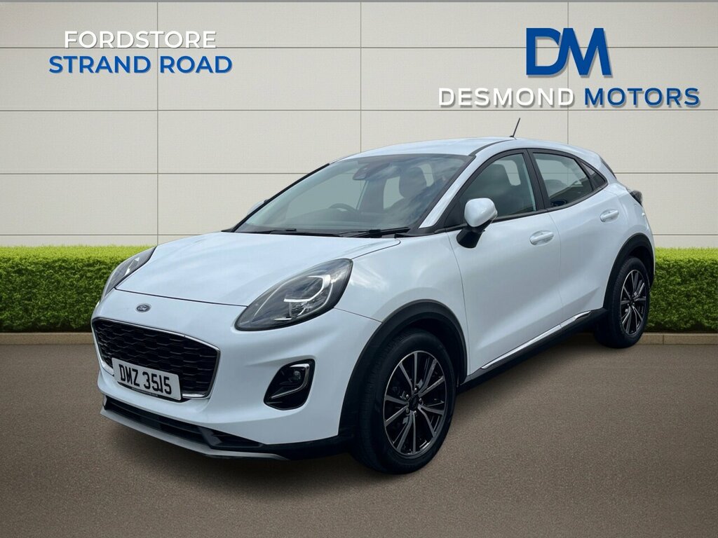 Ford Puma Titanium 1.0T Ecoboost 125Ps Mhev 6 Speed M DMZ3515 White #6