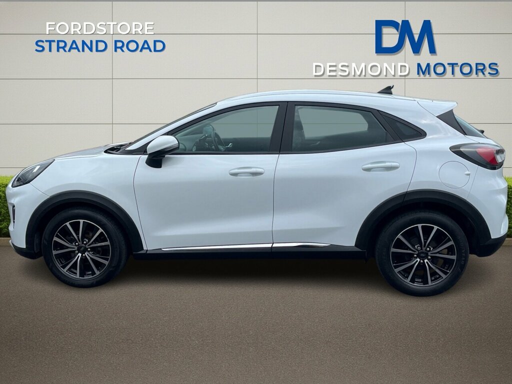 Ford Puma Titanium 1.0T Ecoboost 125Ps Mhev 6 Speed M DMZ3515 White #4