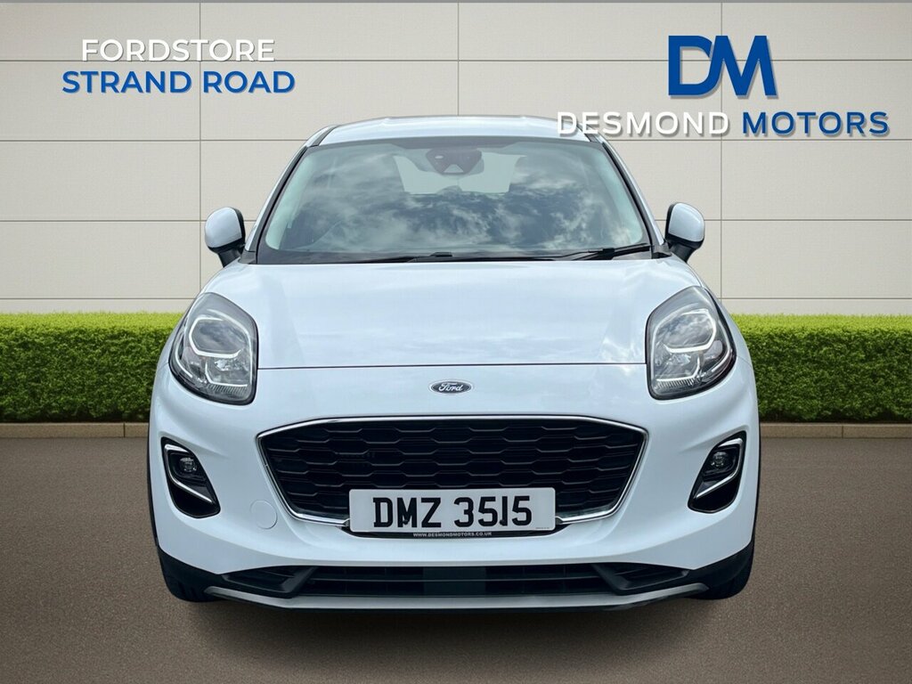 Ford Puma Titanium 1.0T Ecoboost 125Ps Mhev 6 Speed M DMZ3515 White #3