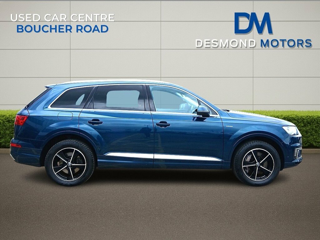 Audi Q7 3.0 Tdi S-line E-tron 7-Seat Blue #2