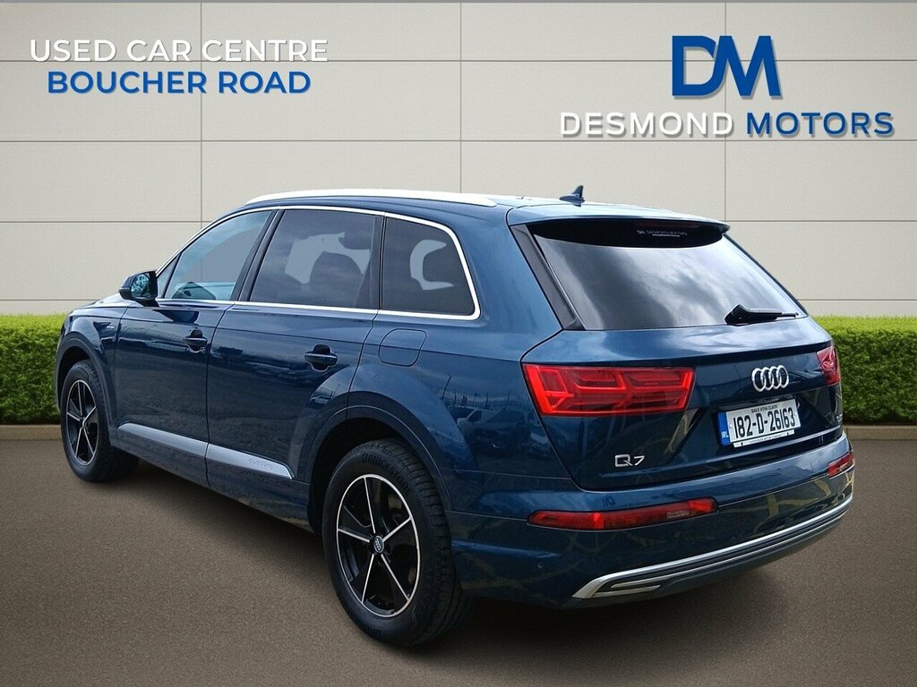 Audi Q7 3.0 Tdi S-line E-tron 7-Seat Blue