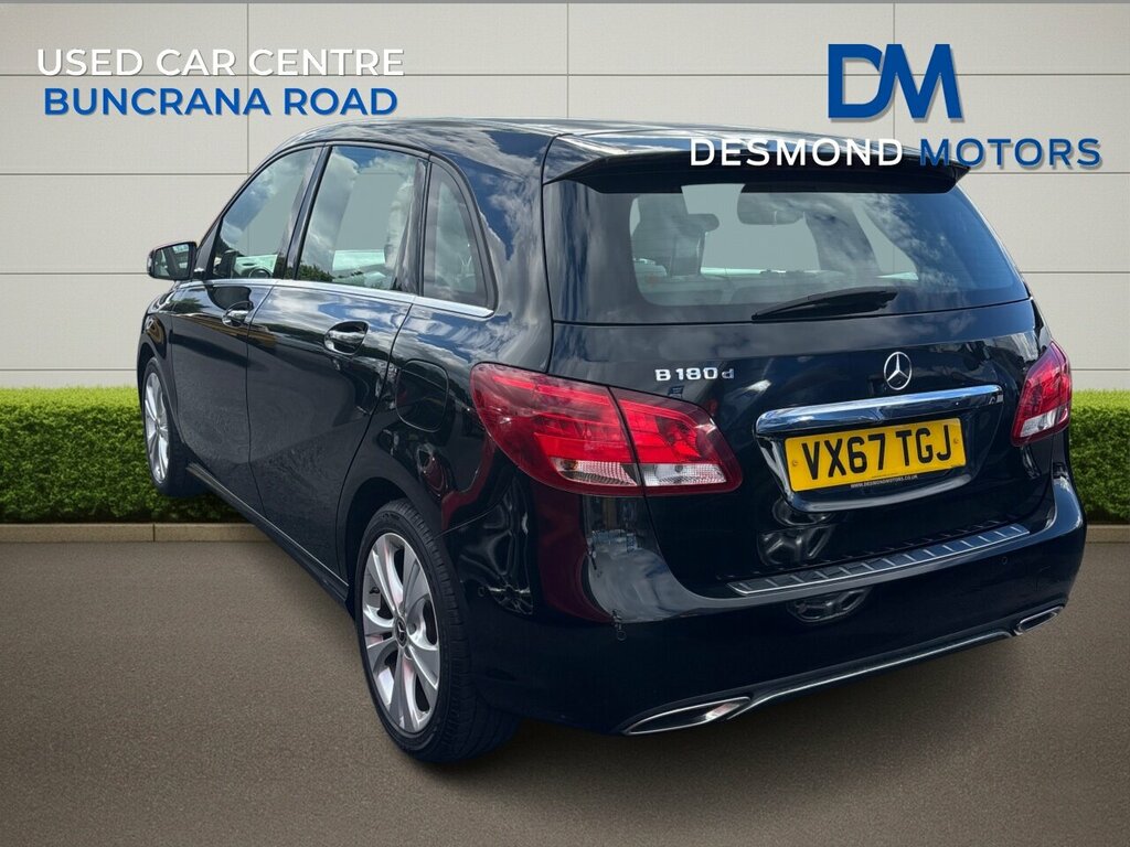 Mercedes-Benz B Class 180 Sport Executive D VX67TGJ Black #3