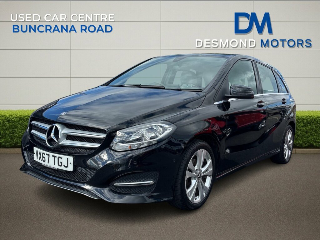 Mercedes-Benz B Class 180 Sport Executive D VX67TGJ Black #2
