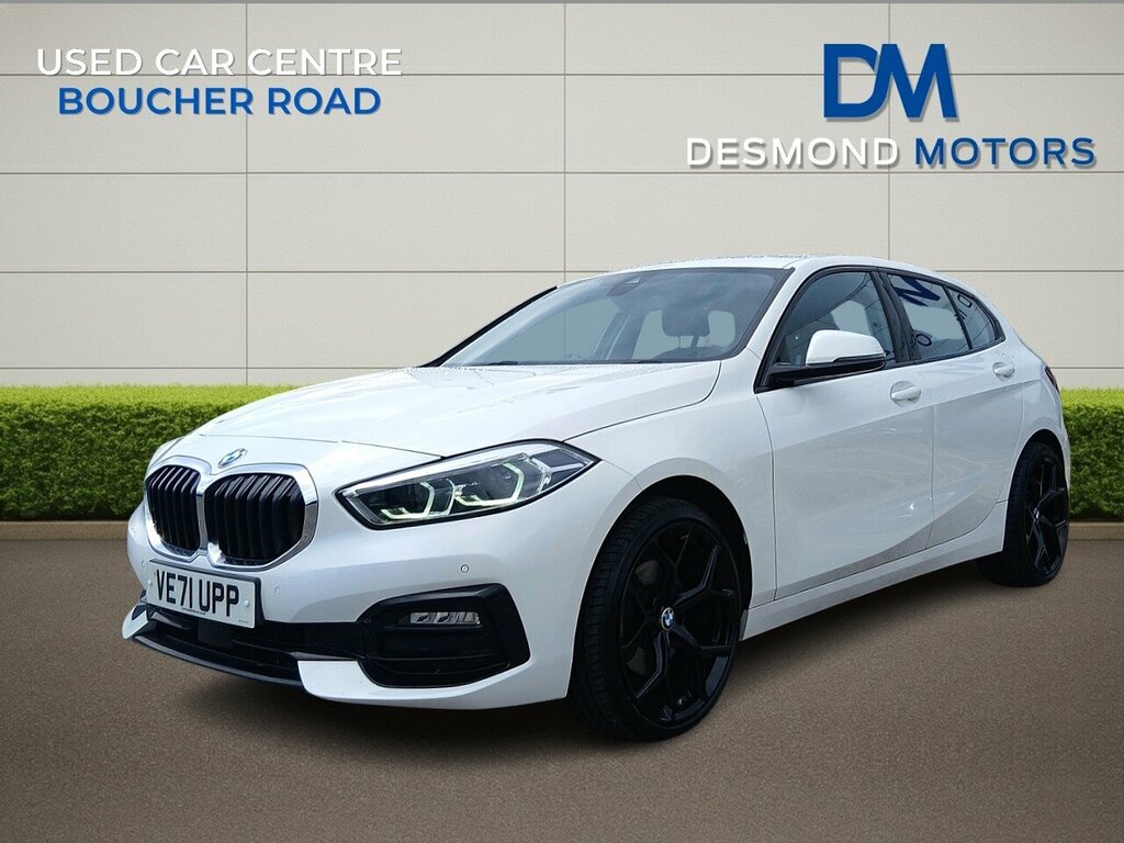 BMW 1 Series Sport White #6
