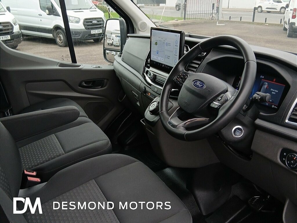 Ford Transit Custom 320 Limited L1 Swb Rwd 100Kw 65Kwh H1 Low Roo Black #14