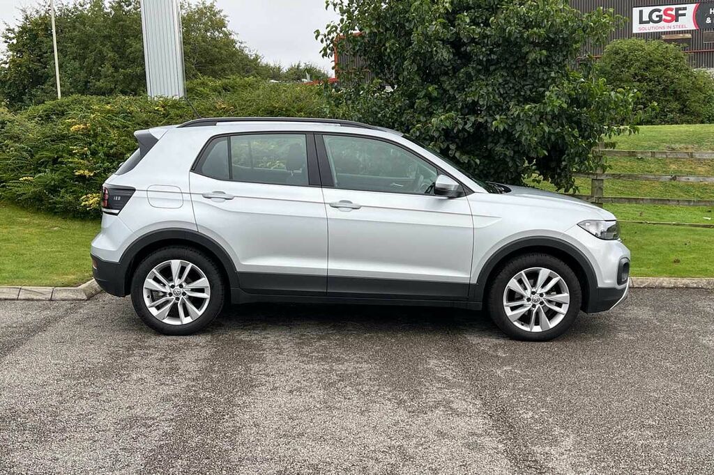 Volkswagen T-Cross 1.0 Tsi 115Ps Se Hatchback Silver #4
