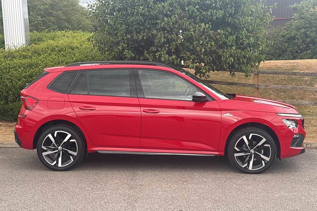 Skoda Kamiq 1.5 Tsi Monte Carlo Edition Dsg YY74ZKE Red #4