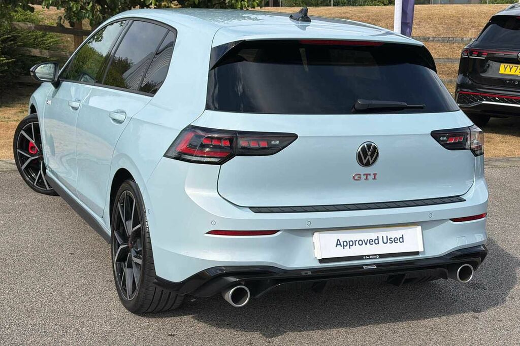 Volkswagen Golf 2.0 Tsi 265 Gti Dsg Blue #3