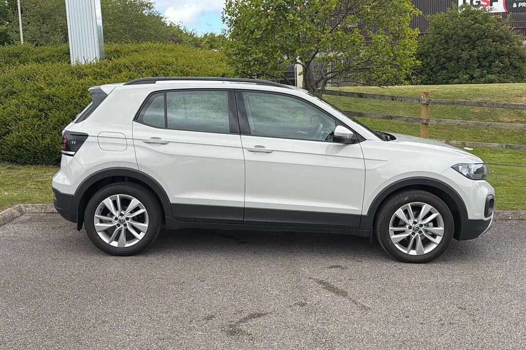 Volkswagen T-Cross 1.0 Tsi 110 Se Dsg Grey #4
