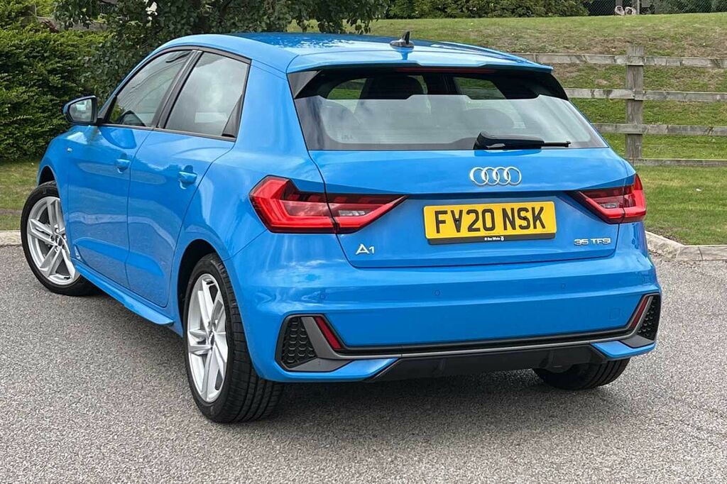 Audi A1 Sportback 1.5 35 Tfsi 150Ps S Line S Tronic Blue #3
