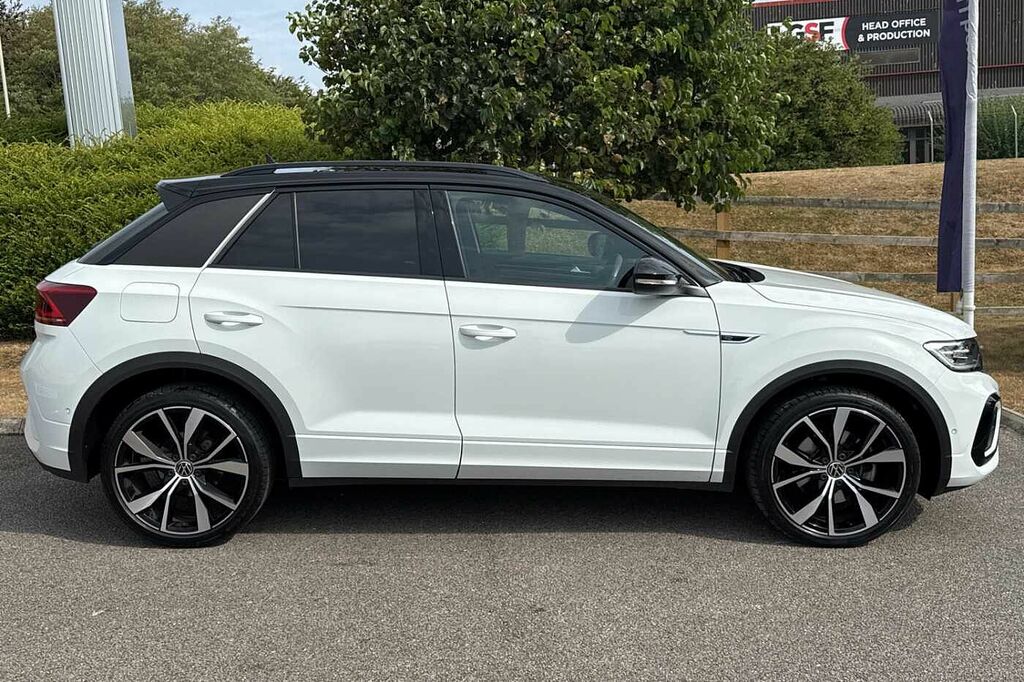 Volkswagen T-Roc 1.5 Tsi Black Edition Dsg White #4