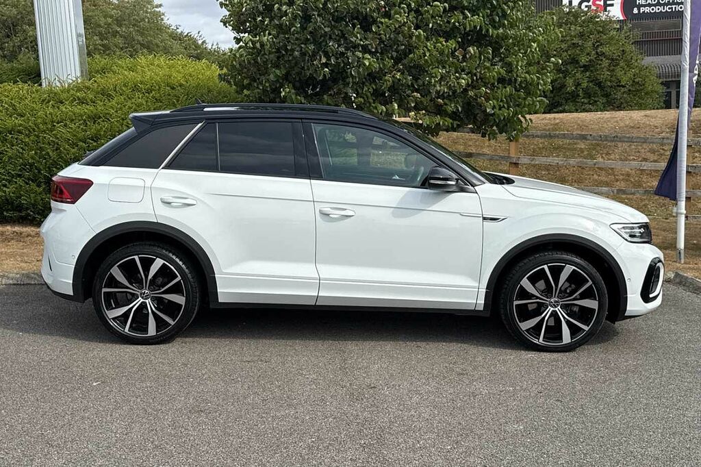 Volkswagen T-Roc 1.5 Tsi Black Edition Dsg White #4