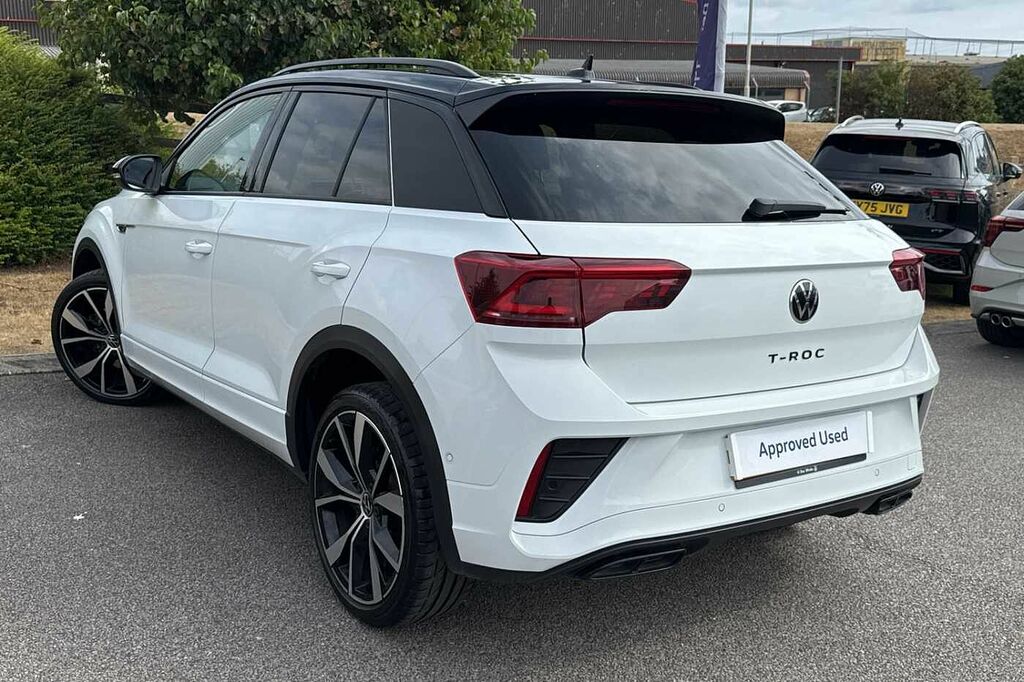 Volkswagen T-Roc 1.5 Tsi Black Edition Dsg White #3