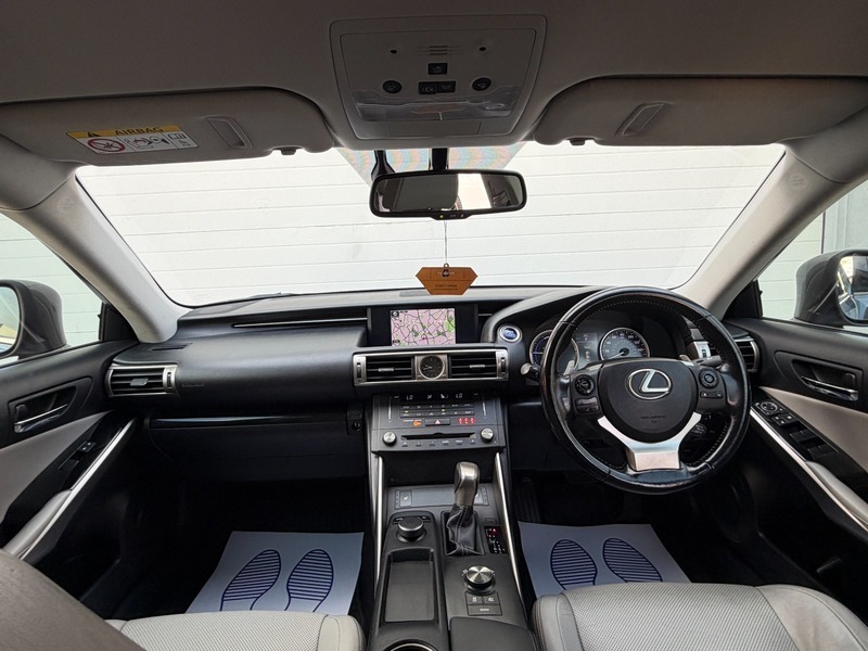 Lexus IS 300H F Sport 4-Door Red #17