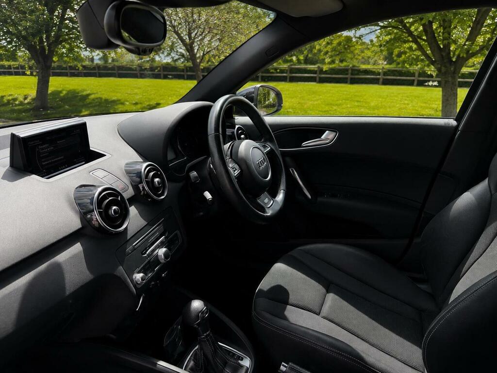 Audi A1 Hatchback 1.6 Tdi S Line Sportback S Tronic Euro 6 Blue #6