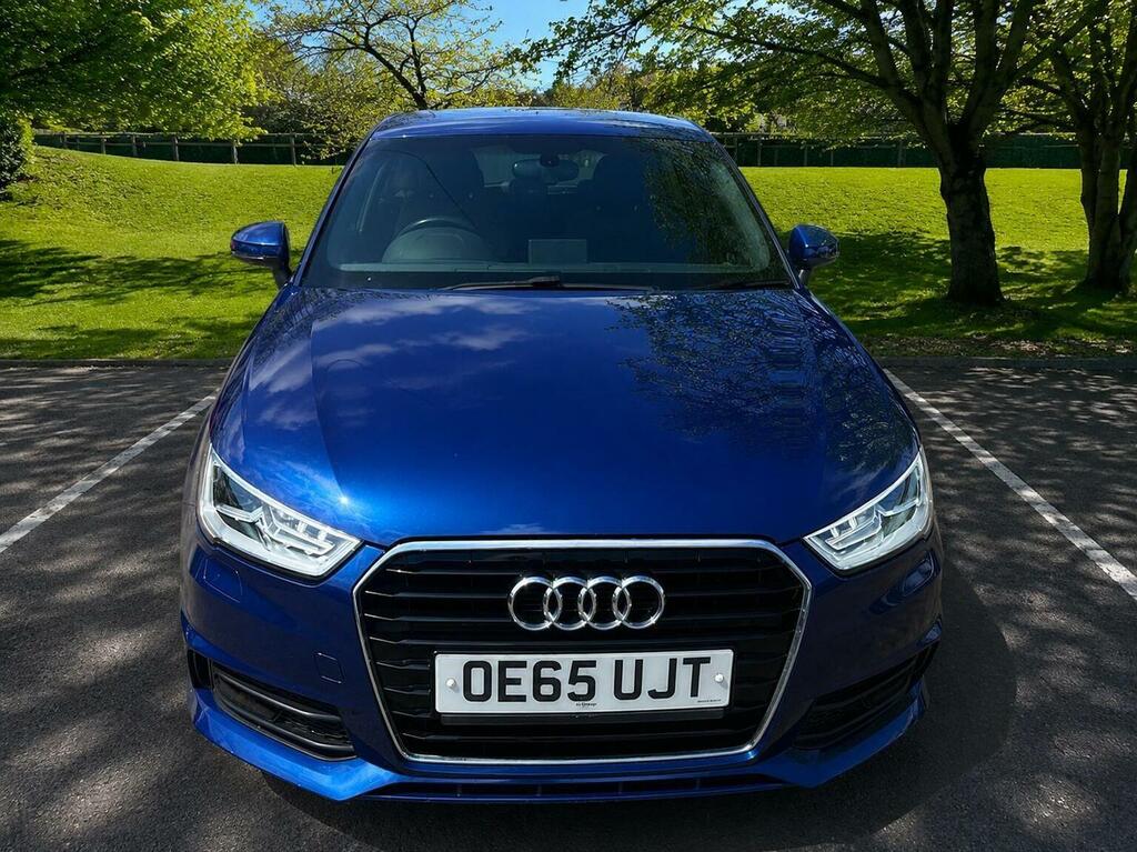Audi A1 Hatchback 1.6 Tdi S Line Sportback S Tronic Euro 6 Blue #2