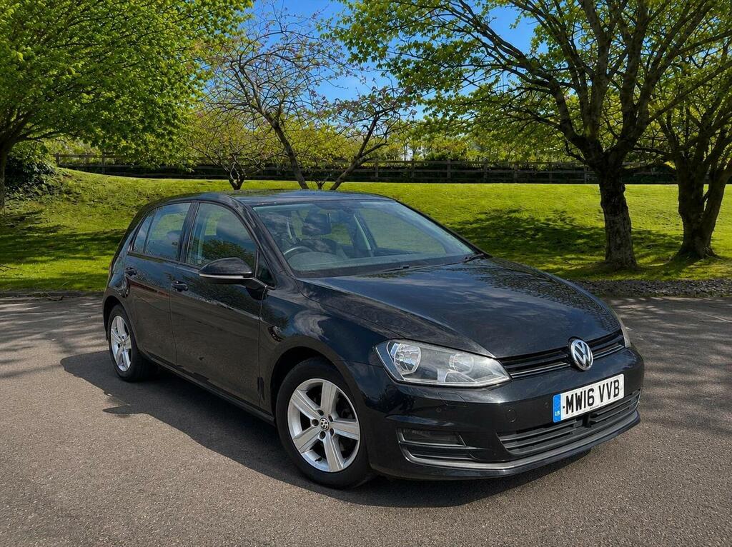 Volkswagen Golf Hatchback 1.6 Tdi Bluemotion Tech Match Edition Eu MW16VVC Black