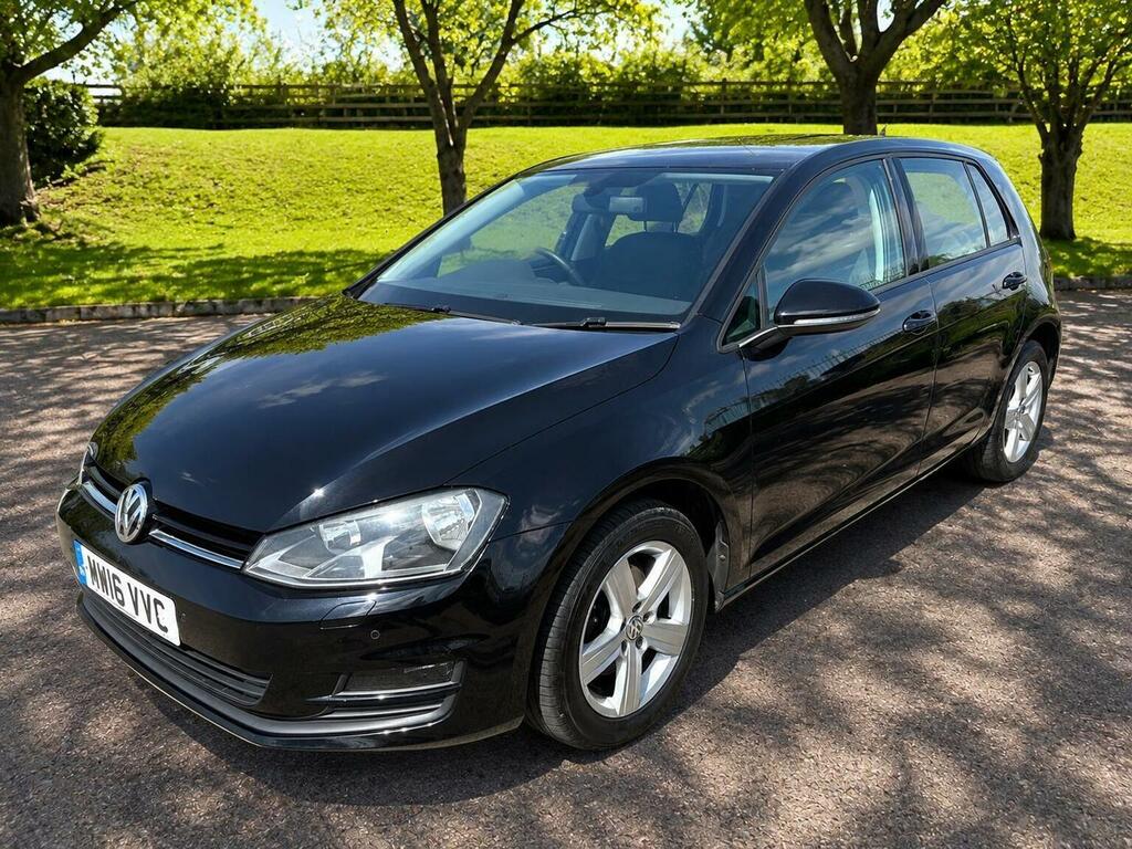 Volkswagen Golf Hatchback 1.6 Tdi Bluemotion Tech Match Edition Eu MW16VVC Black #3