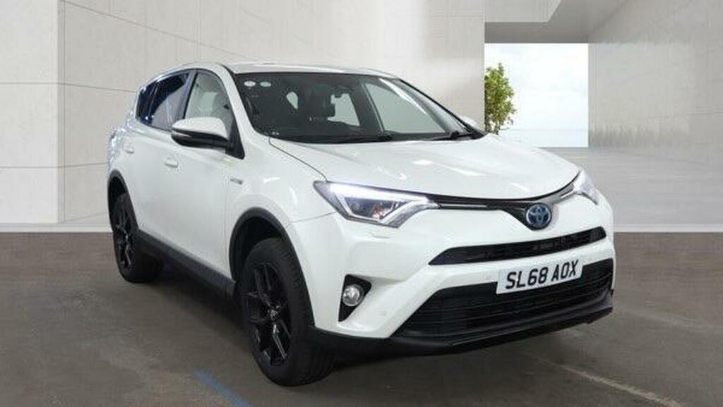 Toyota Rav 4 2.5 Vvt-h Design Cvt Euro 6 Ss White