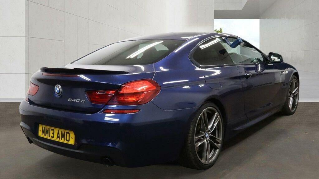 BMW 6 Series 3.0 640D M Sport Euro 5 Ss Blue #4