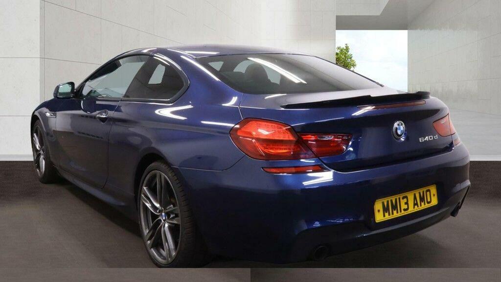 BMW 6 Series 3.0 640D M Sport Euro 5 Ss Blue #3