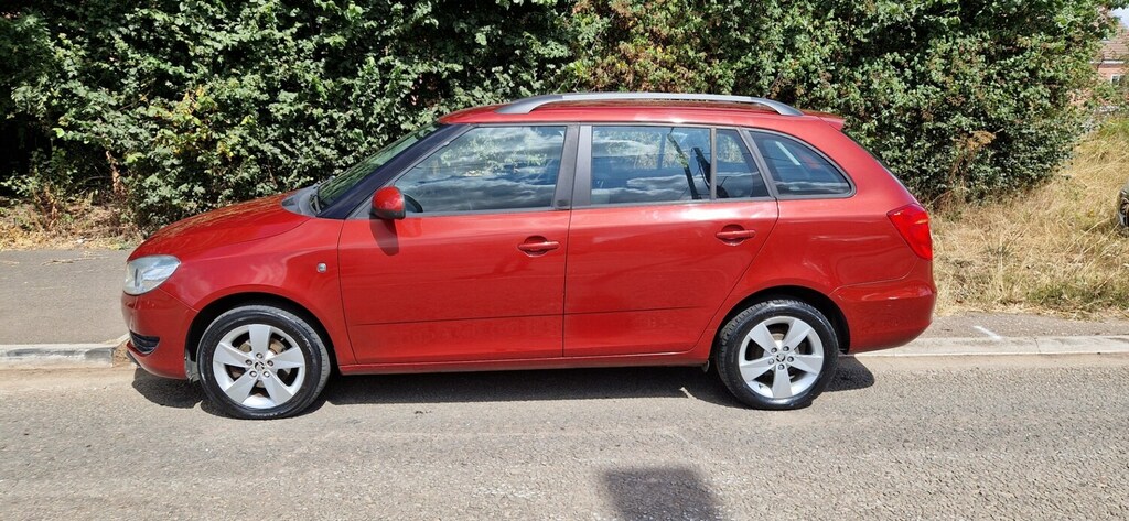 Skoda Fabia 1.6 Tdi Elegance Euro 5 White #7