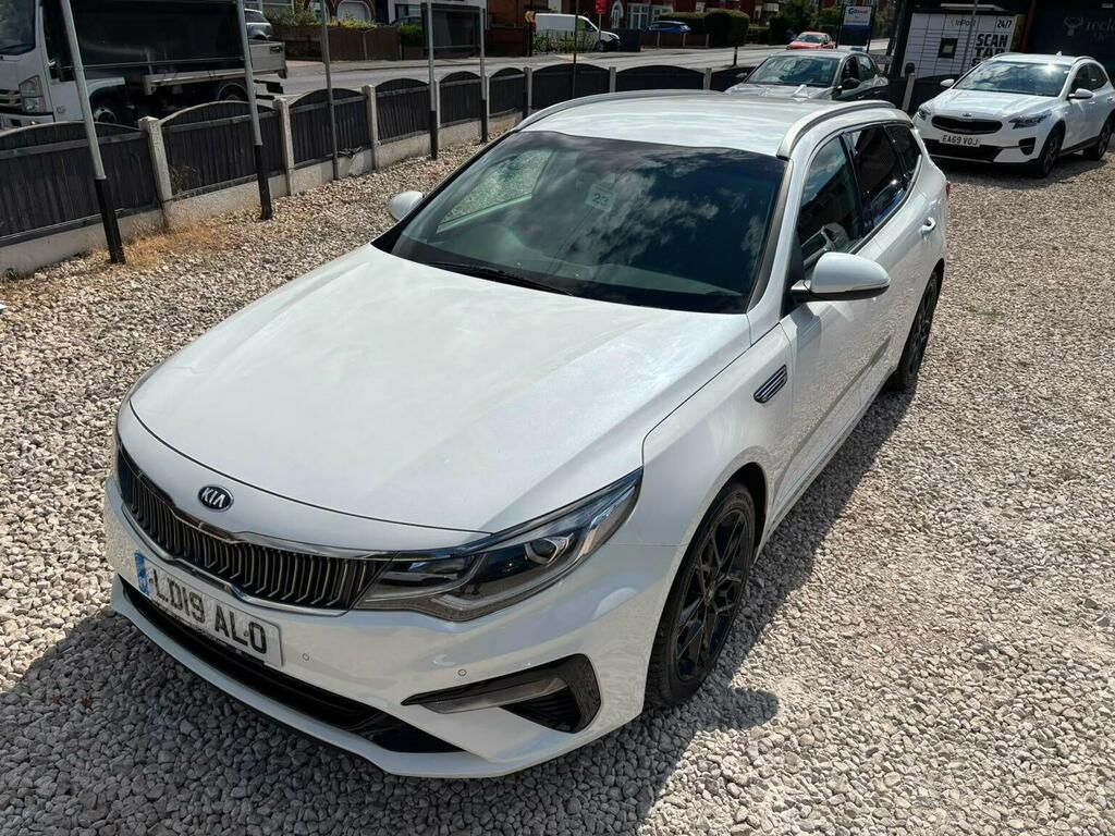 Kia Optima Estate 1.6 Crdi 3 Sportswagon Euro 6 Ss 20 White #3