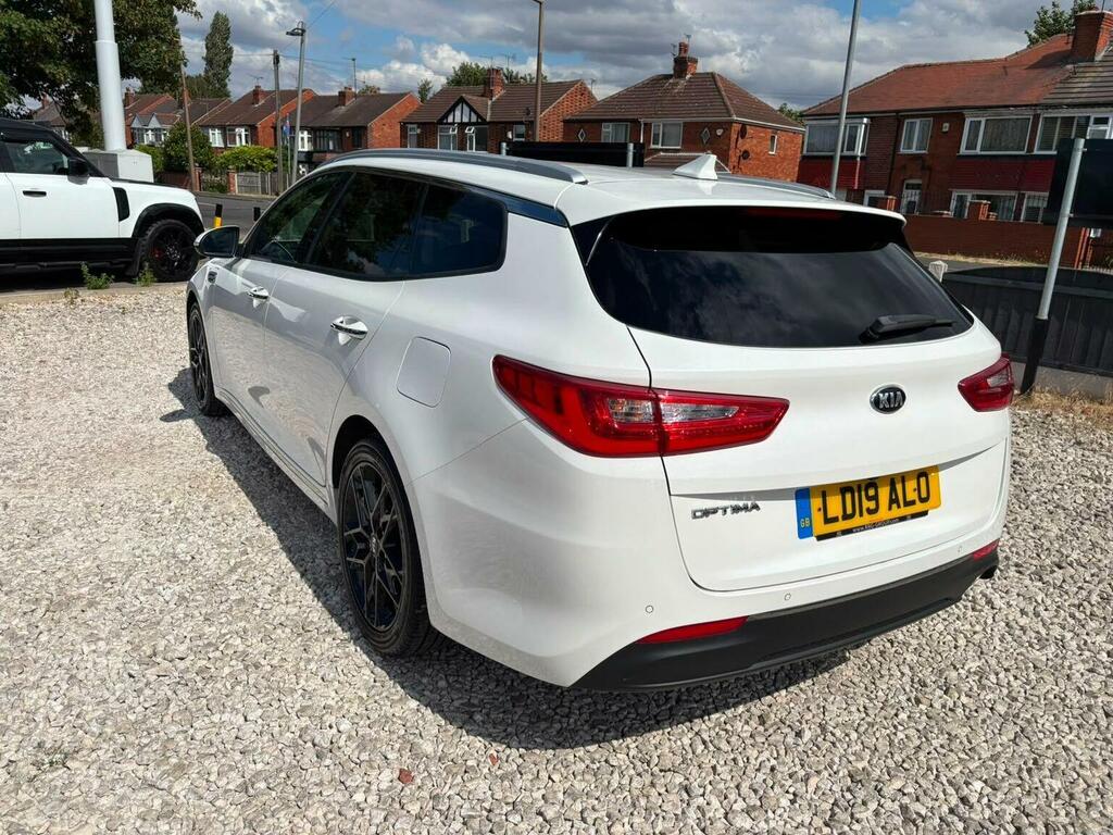 Kia Optima Estate 1.6 Crdi 3 Sportswagon Euro 6 Ss 20 White #4