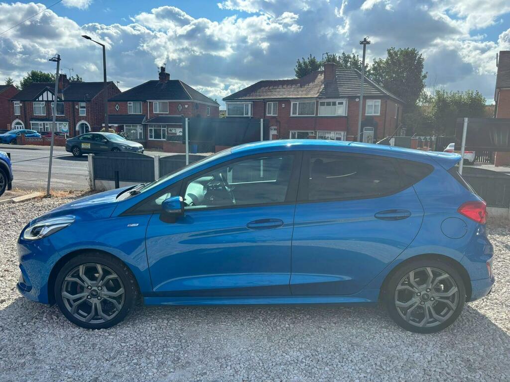 Ford Fiesta 1.0T Ecoboost St-line X Euro 6 Ss Blue #3