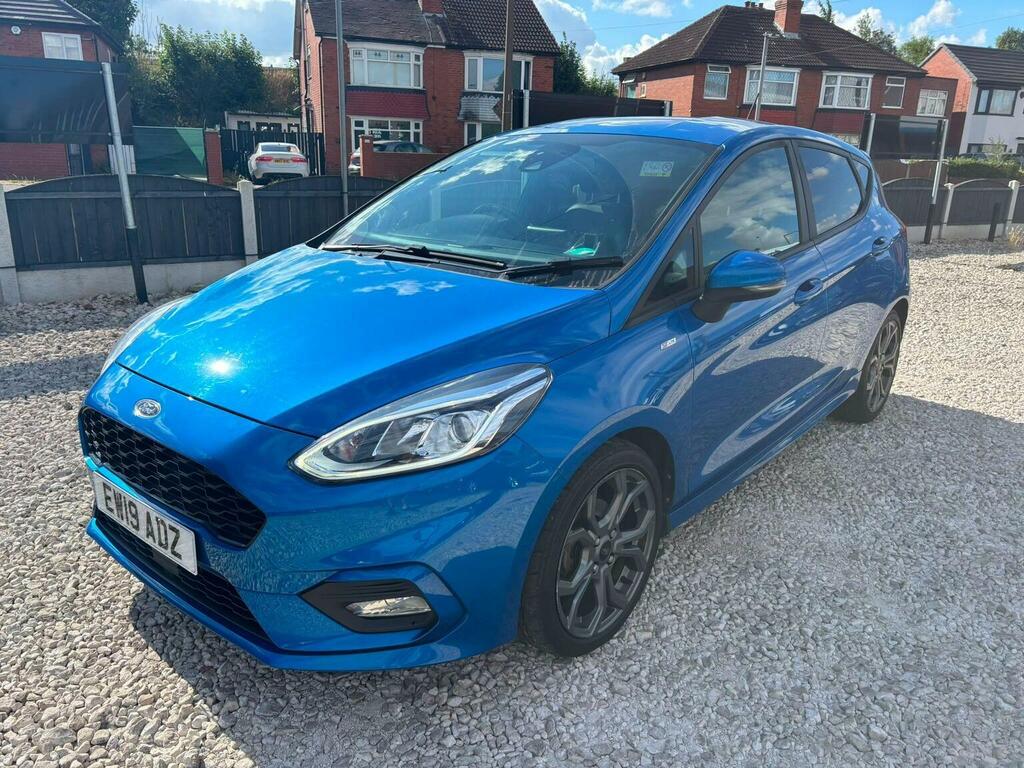 Ford Fiesta 1.0T Ecoboost St-line X Euro 6 Ss Blue