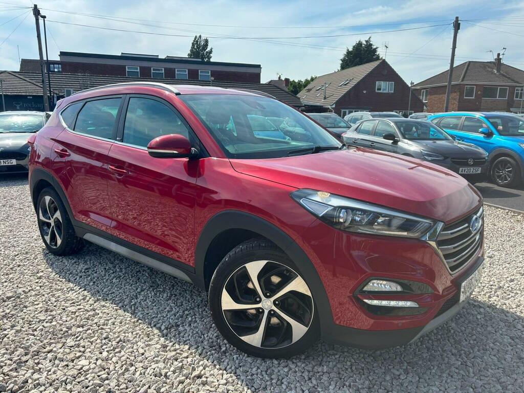 Hyundai Tucson 1.6 T-gdi Sport Edition Euro 6 Red