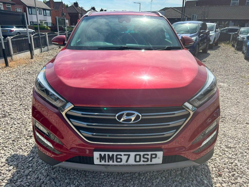 Hyundai Tucson 1.6 T-gdi Sport Edition Euro 6 Red #2
