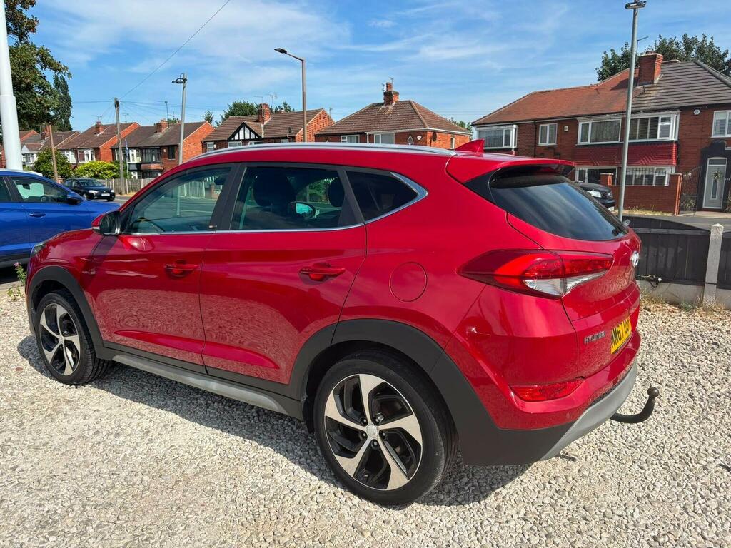 Hyundai Tucson 1.6 T-gdi Sport Edition Euro 6 Red #4