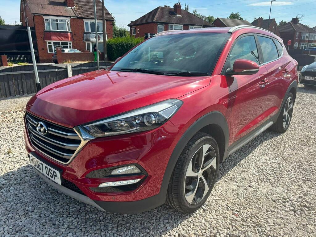 Hyundai Tucson 1.6 T-gdi Sport Edition Euro 6 Red #3