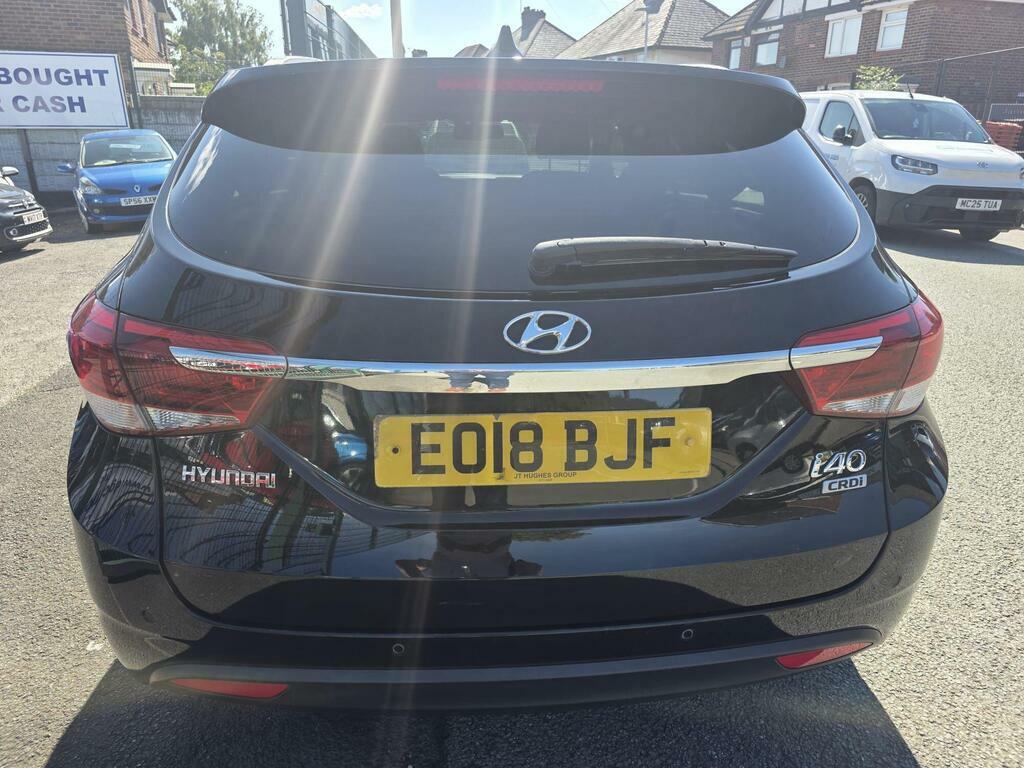 Hyundai I40 1.7 Crdi Blue Drive Se Nav Tourer Euro 6 S S Black #5