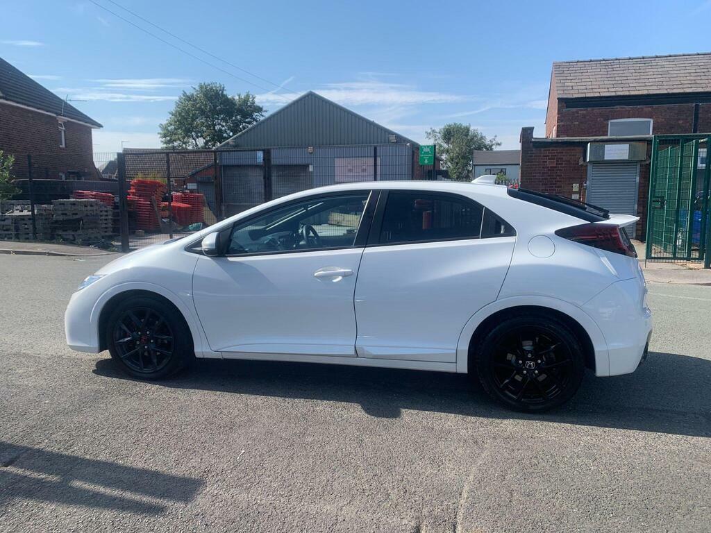 Honda Civic 1.4 I-vtec Sport Euro 6 S S White #5