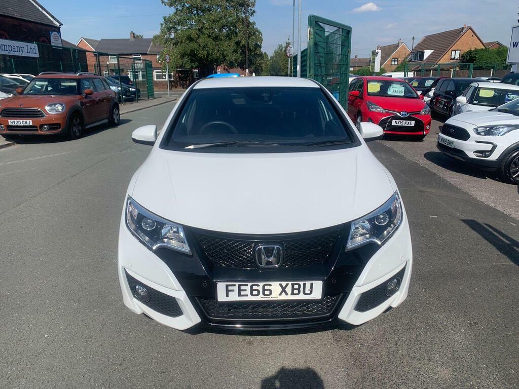 Honda Civic 1.4 I-vtec Sport Euro 6 S S White #2