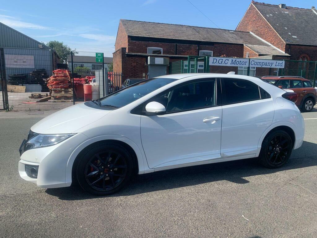 Honda Civic 1.4 I-vtec Sport Euro 6 S S White #3