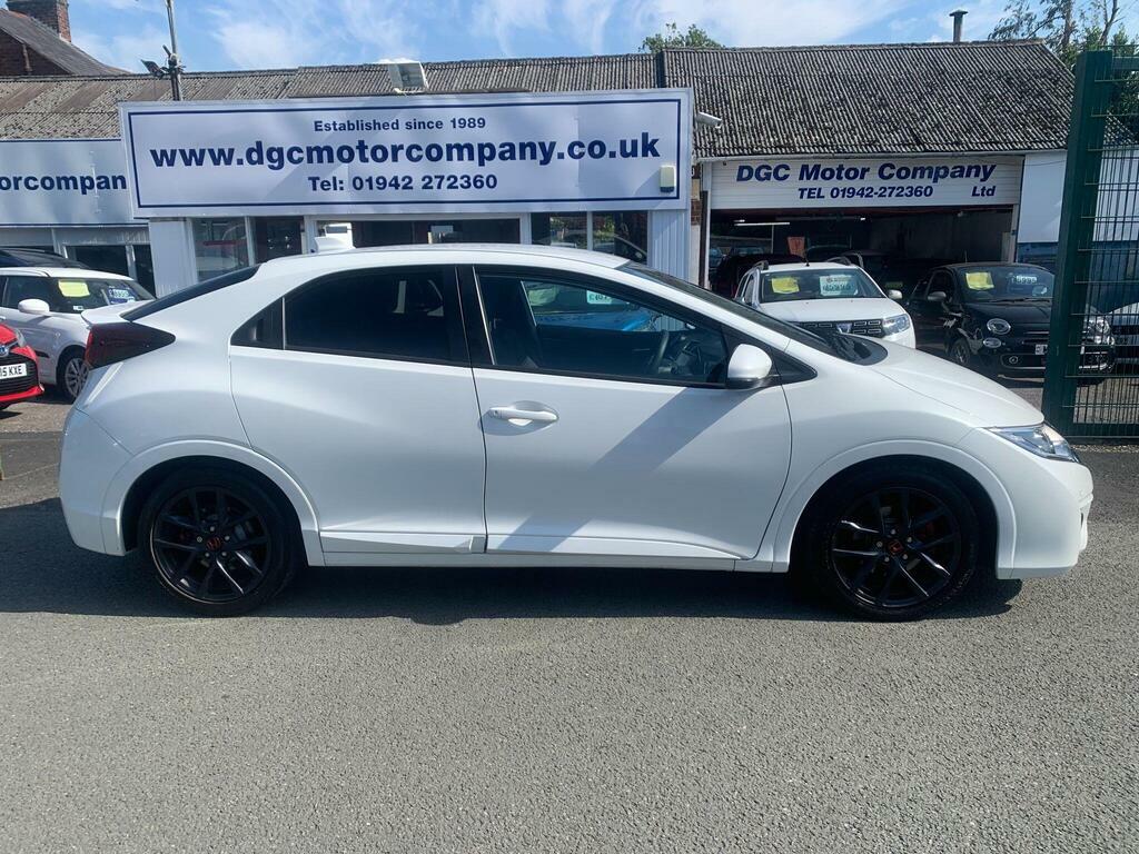 Honda Civic 1.4 I-vtec Sport Euro 6 S S White #4