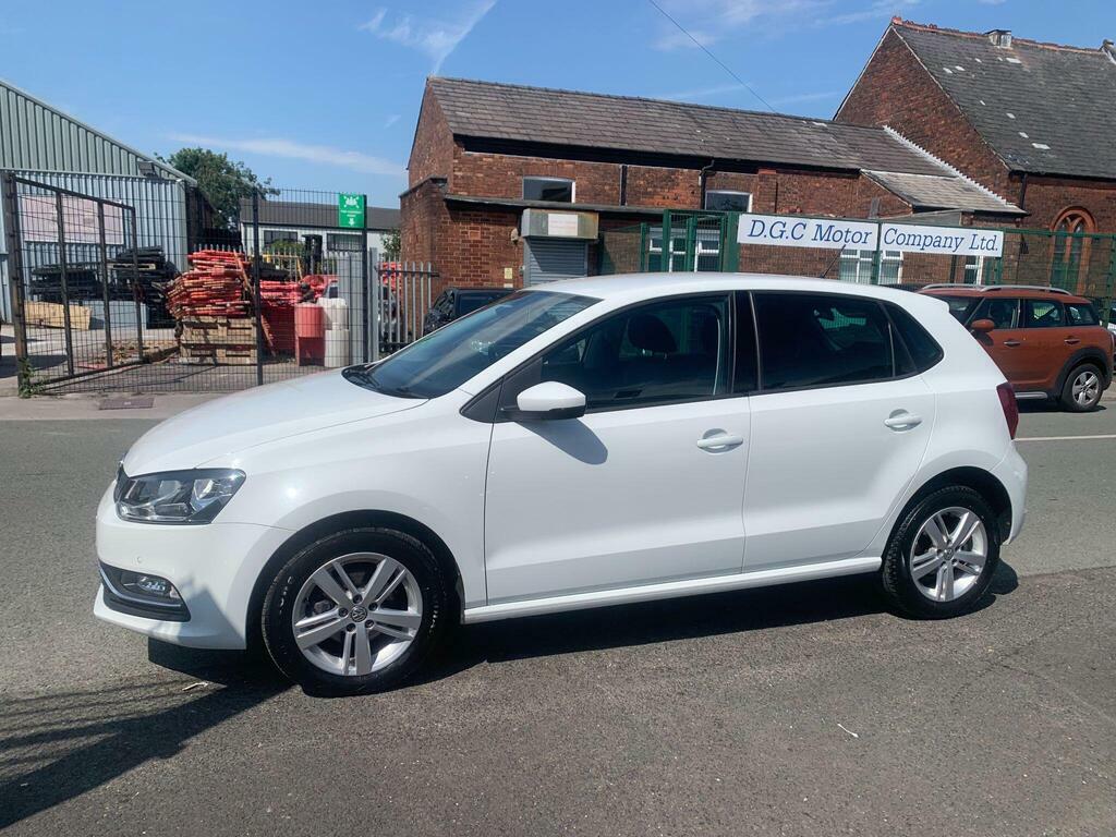 Volkswagen Polo 1.2 Tsi Bluemotion Tech Match Euro 6 S S White