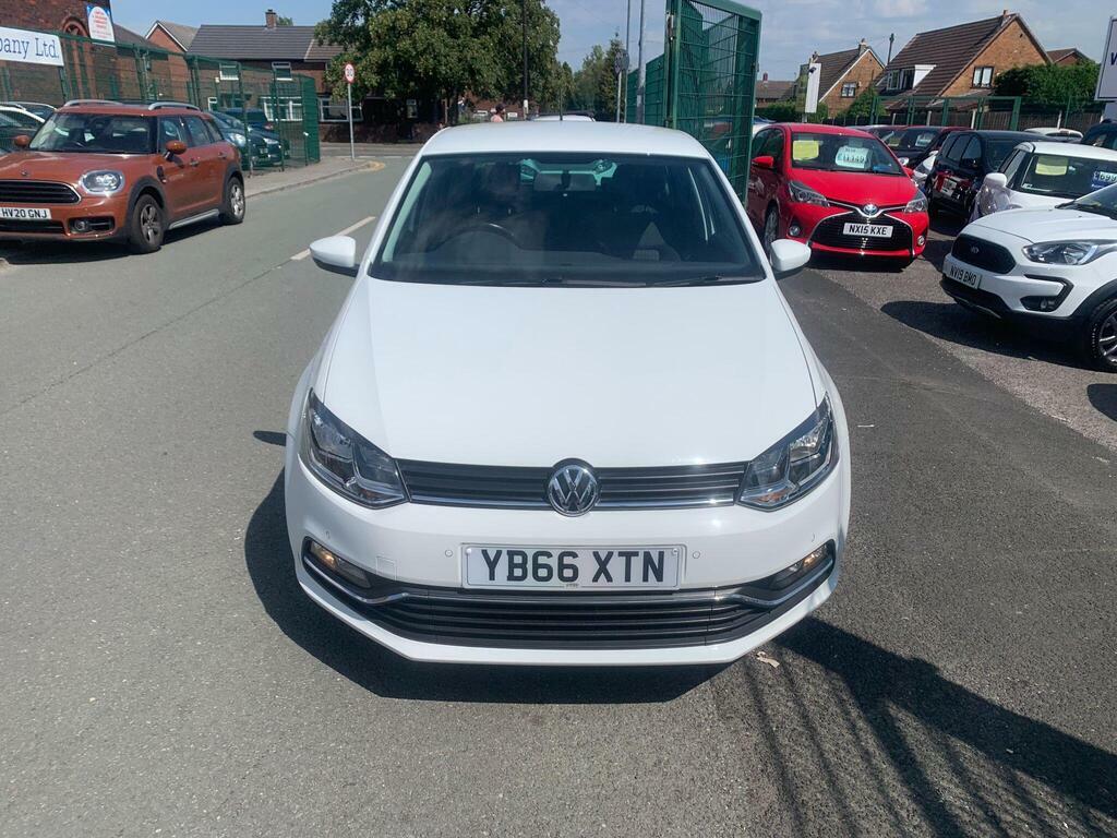 Volkswagen Polo 1.2 Tsi Bluemotion Tech Match Euro 6 S S White #2